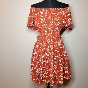 Ditsy Floral Print Skirt Set